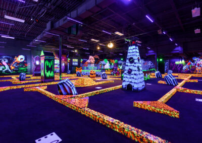 Brown Contracting renovation project for Monster Mini Golf