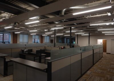 Brown Contracting office renovation project for Aeroterm building