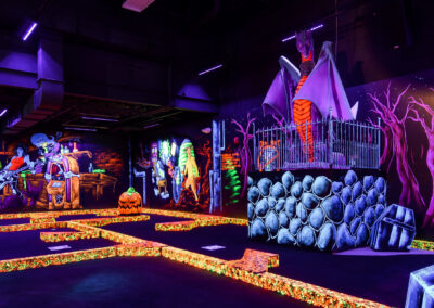 Brown Contracting renovation project for Monster Mini Golf