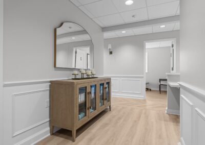 Brown Contracting office interior renovation project for Dockside Dermatology