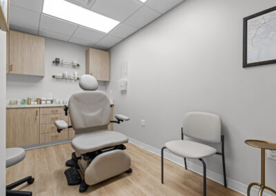 Brown Contracting office interior renovation project for Dockside Dermatology
