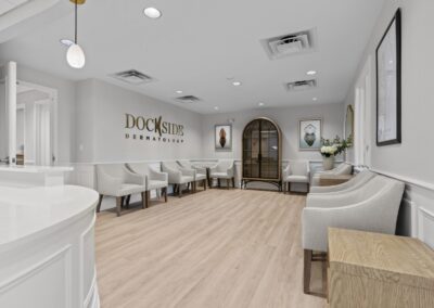 Brown Contracting office interior renovation project for Dockside Dermatology